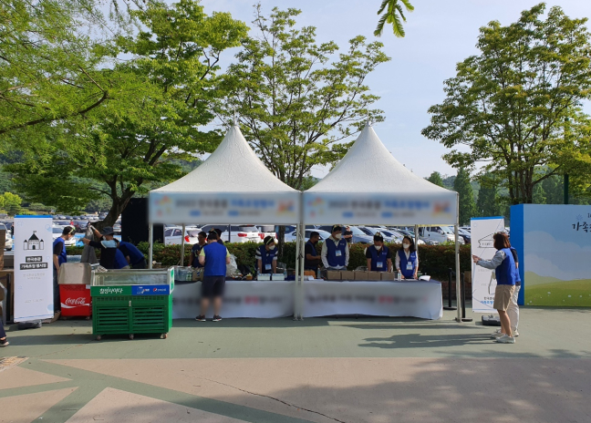 전용 부스 운영 가능 이미지