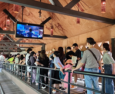 사파리 월드 대기 동선-파나소닉, 우리은행, 삼성화재 외 다수