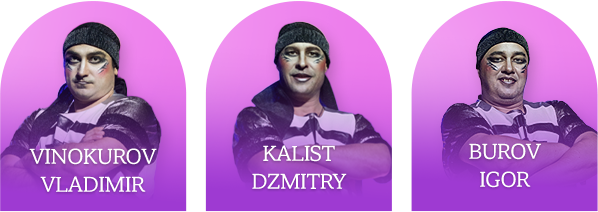 VENOKUROV VLADIMIR, KALIST DZMITRY, BUROV IGOR