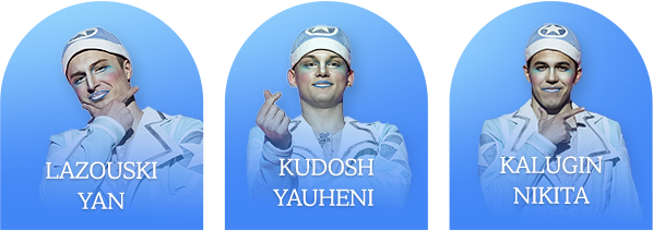 LAZOUSKI YAN, KUDASH YAUHENI, KALUGIN NIKITA