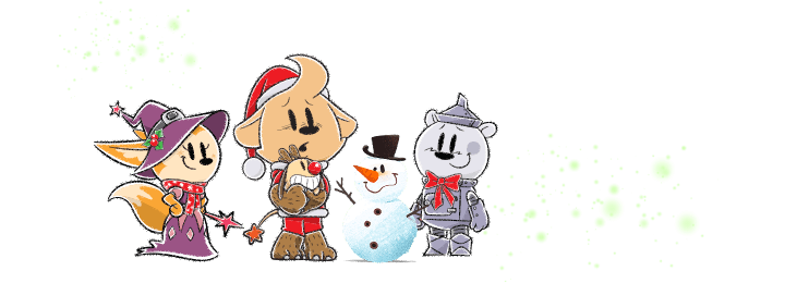 마법사 도나와 산타 레니, 눈사람, 베이글