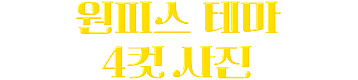원피스 테마 4컷 사진
