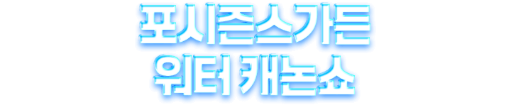 포시즌스가든 워터캐논쇼